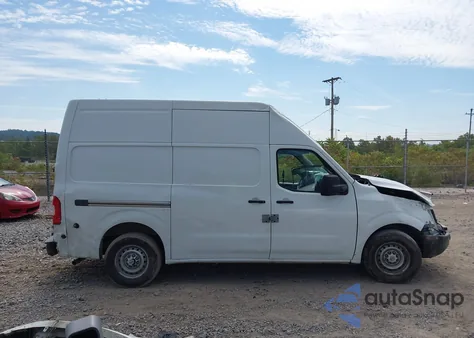 2013 Nissan Nv Cargo Nv2500 Hd S V6 z USA, uszkodzony, nr VIN 1N6BF0LX7DN108735